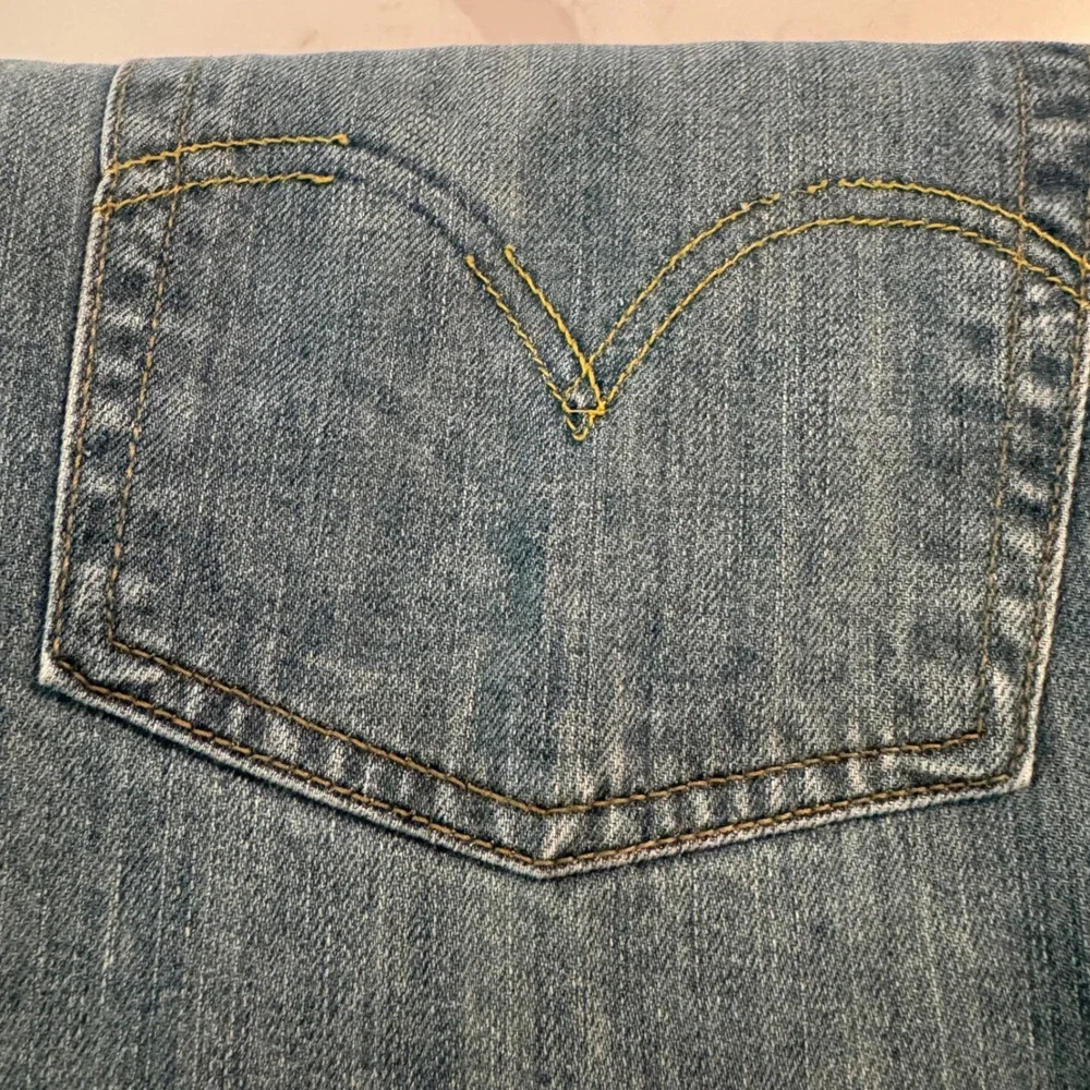 Levi's 569 Loose Straight Jeans Mens 36 Blue Medium Wash Denim Relaxed Fit‎